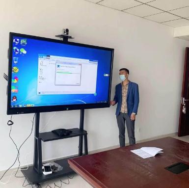 益生集团75寸案例