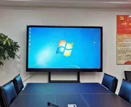 淮北二中党员活动室75寸案例