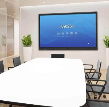 科大讯飞公司75寸案例