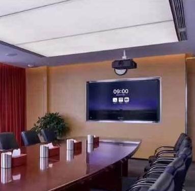 利辛县党委会议室75寸案例