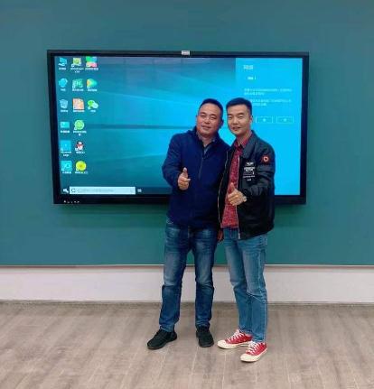 安庆超能集团75寸案例