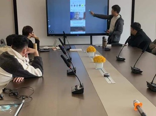 阜阳双清湾集团86寸案例