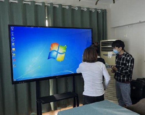 尚水美业75寸案例