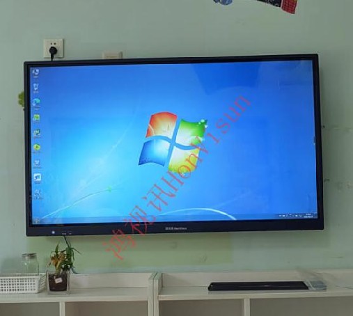 幼儿园案例55寸教学一体机